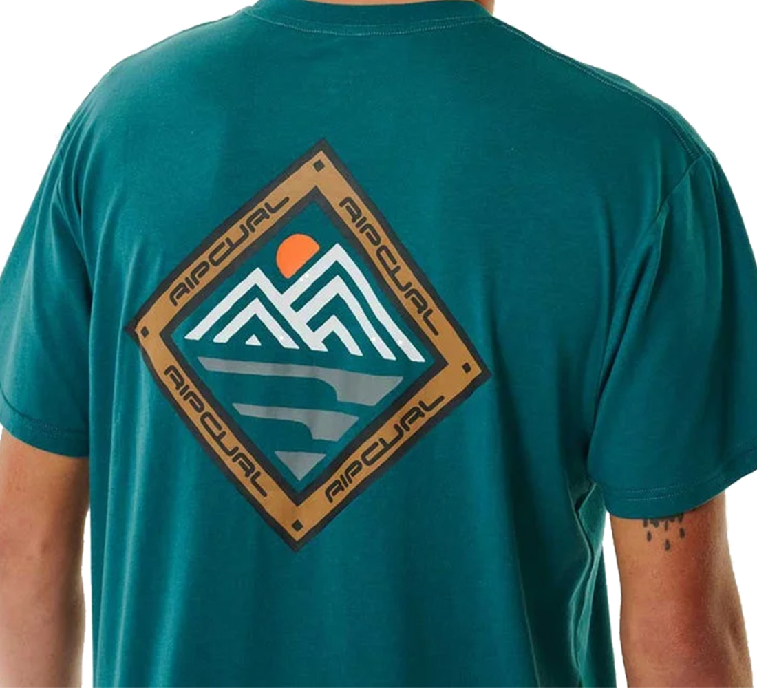 T-Shirt Rip Curl Vaporcool Journeys Peak SS